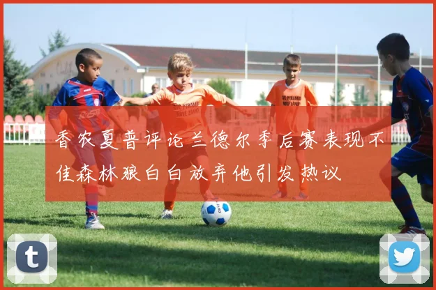 香农夏普评论兰德尔季后赛表现不佳森林狼白白放弃他引发热议